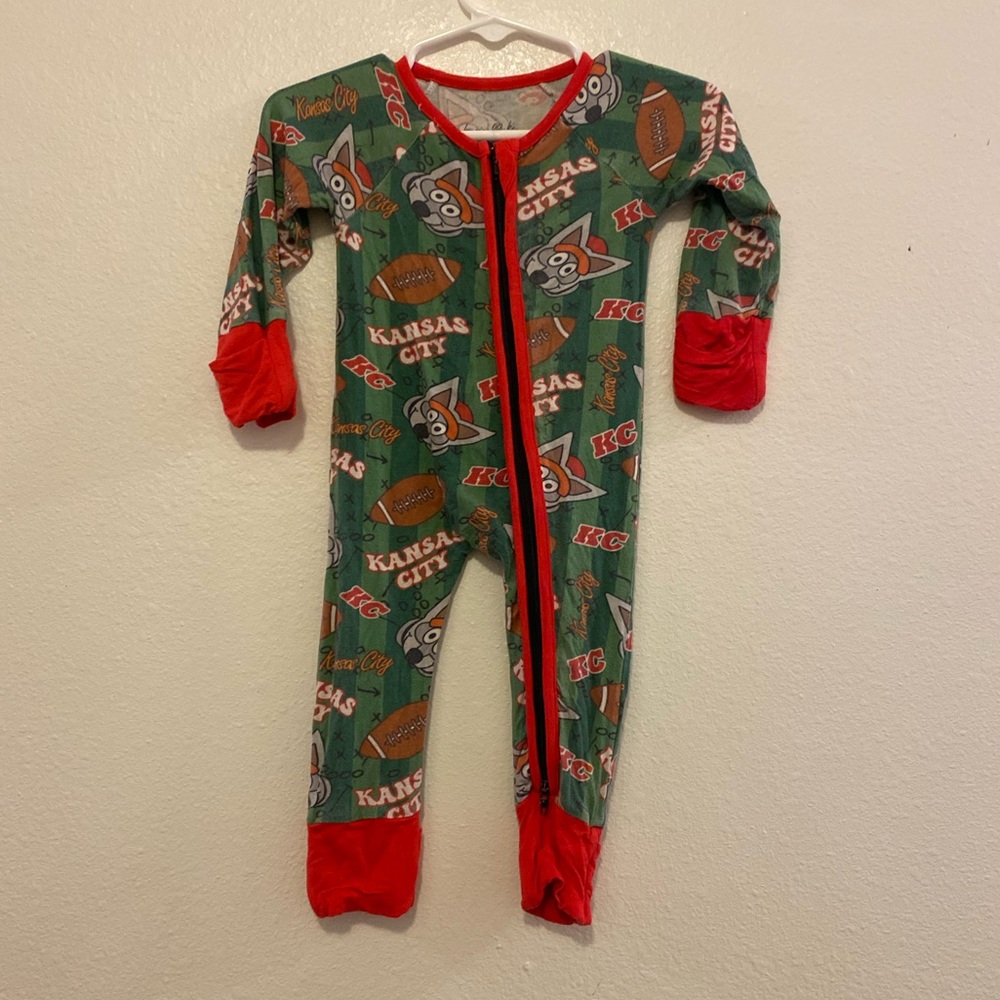 Kansas City Football bamboo zippy